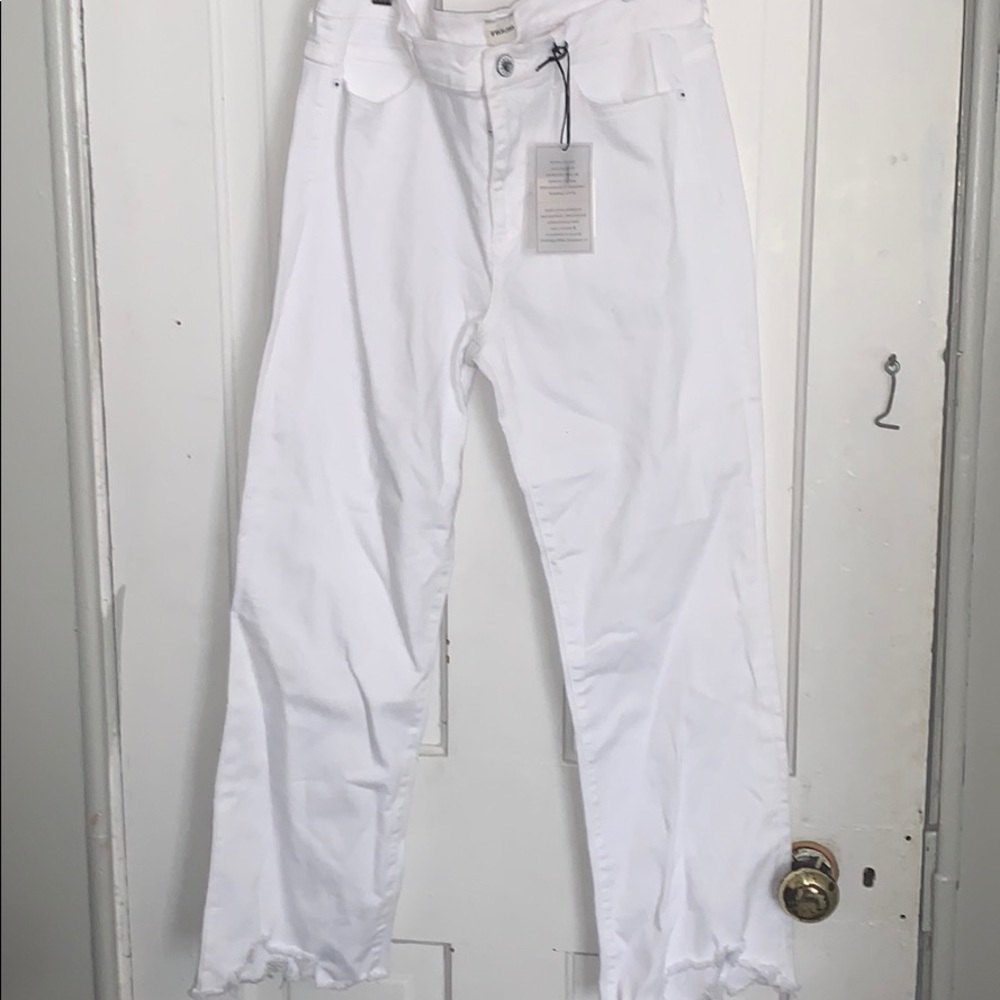 White jeans